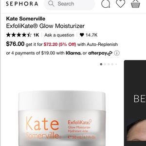 Kate Somerville Moisturizer